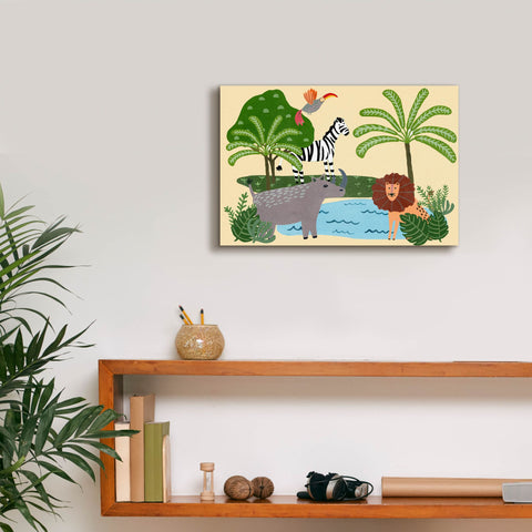 Image of 'Lil Wild Ones Collection A' by Regina Moore, Canvas Wall Art,18 x 12