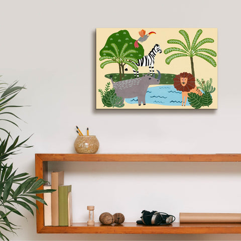 Image of 'Lil Wild Ones Collection A' by Regina Moore, Canvas Wall Art,18 x 12