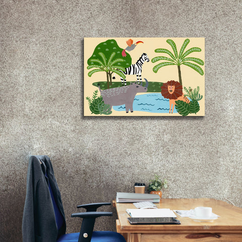 Image of 'Lil Wild Ones Collection A' by Regina Moore, Canvas Wall Art,40x26