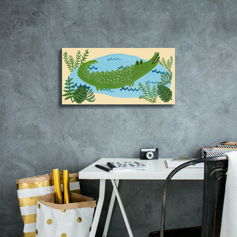 Image of 'Lil Wild Ones Collection D' by Regina Moore, Canvas Wall Art,24 x 12