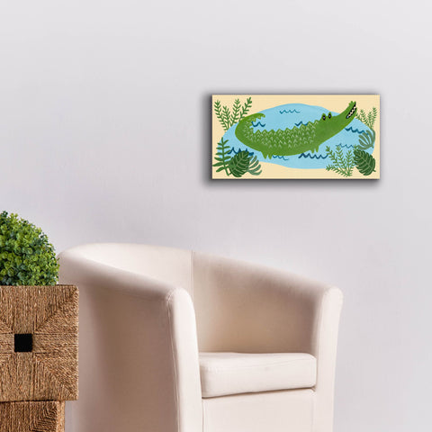 Image of 'Lil Wild Ones Collection D' by Regina Moore, Canvas Wall Art,24 x 12