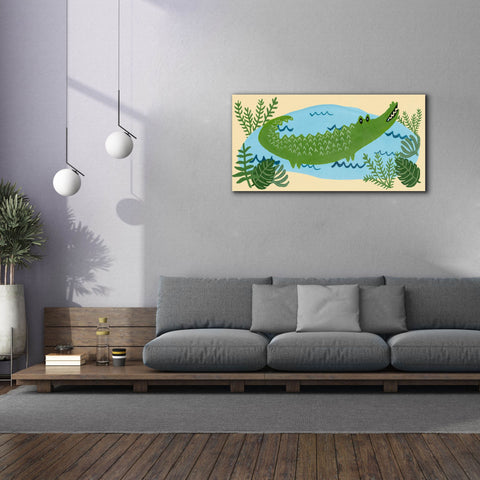 Image of 'Lil Wild Ones Collection D' by Regina Moore, Canvas Wall Art,60x30