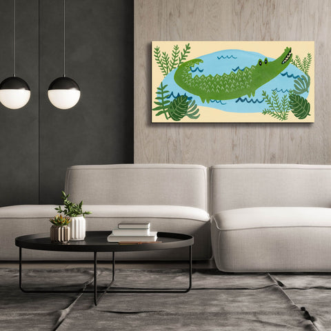 Image of 'Lil Wild Ones Collection D' by Regina Moore, Canvas Wall Art,60x30