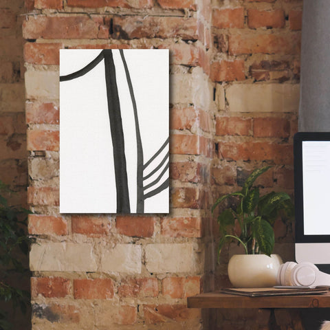 Image of 'Ink Lines I' by Regina Moore, Canvas Wall Art,12 x 18