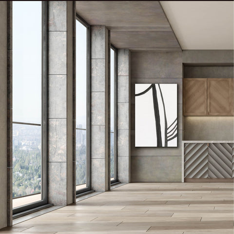 Image of 'Ink Lines I' by Regina Moore, Canvas Wall Art,40x60