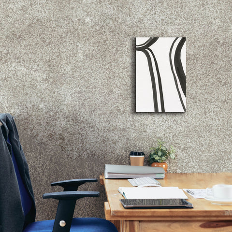 Image of 'Ink Lines II' by Regina Moore, Canvas Wall Art,12 x 18