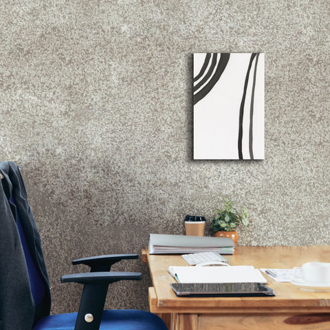 Image of 'Ink Lines III' by Regina Moore, Canvas Wall Art,12 x 18
