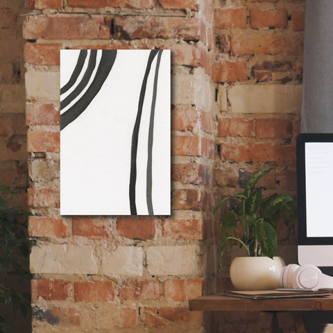 Image of 'Ink Lines III' by Regina Moore, Canvas Wall Art,12 x 18