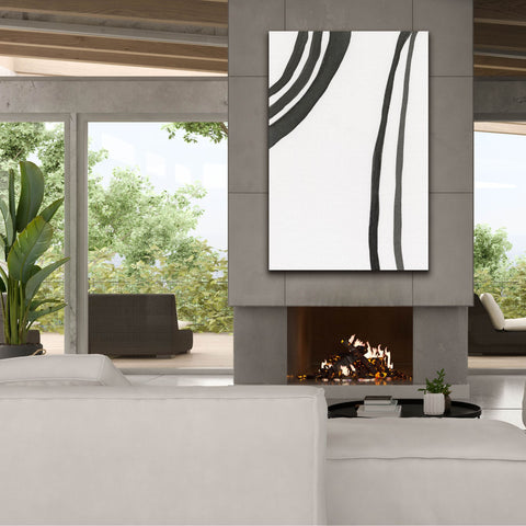 Image of 'Ink Lines III' by Regina Moore, Canvas Wall Art,40x60