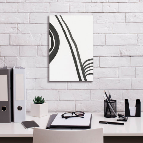 Image of 'Ink Lines IV' by Regina Moore, Canvas Wall Art,12 x 18