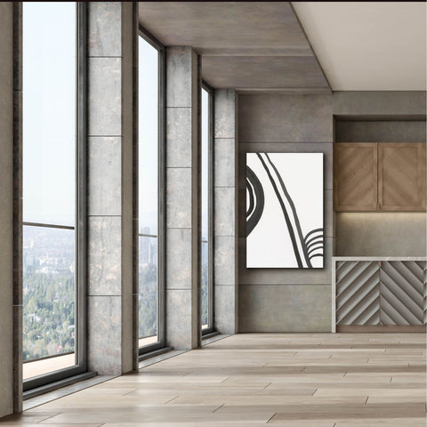 Image of 'Ink Lines IV' by Regina Moore, Canvas Wall Art,40x60