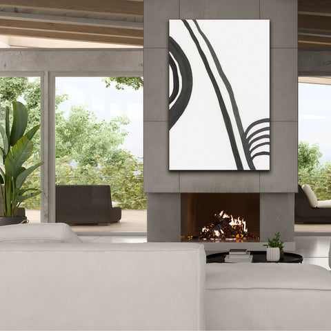 Image of 'Ink Lines IV' by Regina Moore, Canvas Wall Art,40x60