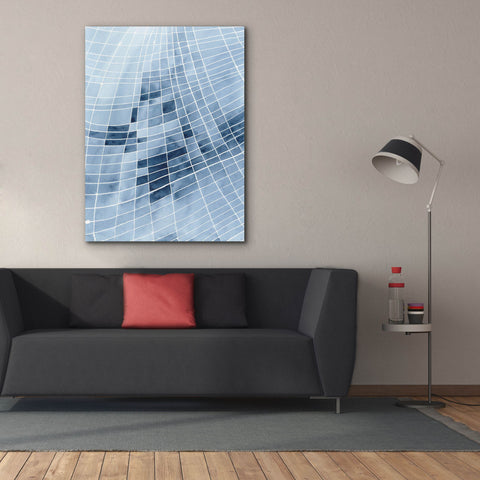 Image of 'Blue Grid II' by Regina Moore, Canvas Wall Art,40x54
