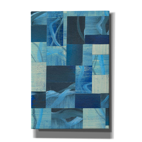 Image of 'Denim Blocks I' by Regina Moore, Canvas Wall Art