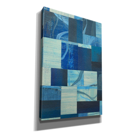 Image of 'Denim Blocks II' by Regina Moore, Canvas Wall Art