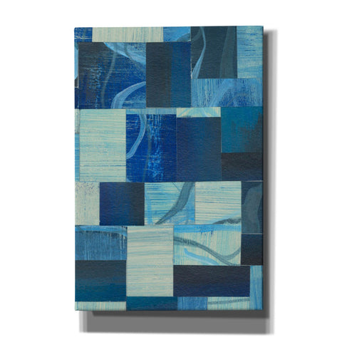 Image of 'Denim Blocks II' by Regina Moore, Canvas Wall Art