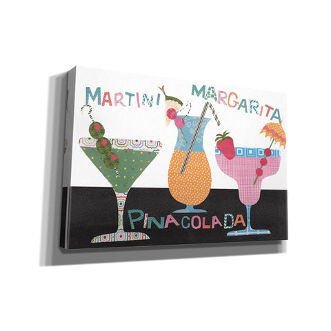 Image of 'Mix Me A Drink Collection A' by Regina Moore, Canvas Wall Art