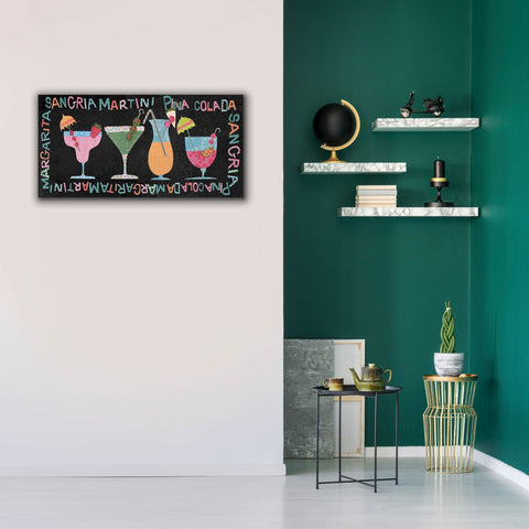 Image of 'Mix Me A Drink Collection D' by Regina Moore, Canvas Wall Art,40x20