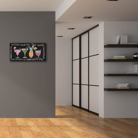 Image of 'Mix Me A Drink Collection D' by Regina Moore, Canvas Wall Art,40x20