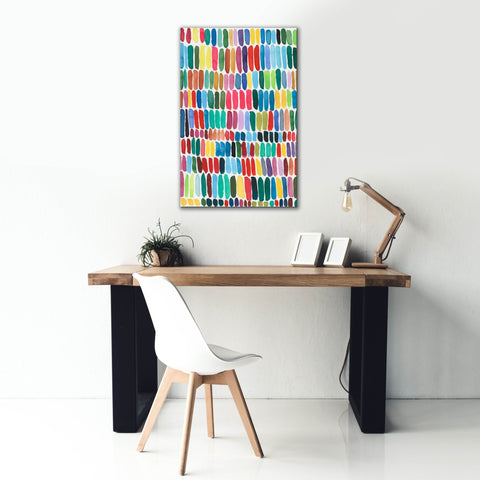 Image of 'Rainbow Marks I' by Regina Moore, Canvas Wall Art,26x40