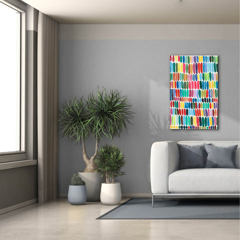Image of 'Rainbow Marks I' by Regina Moore, Canvas Wall Art,26x40