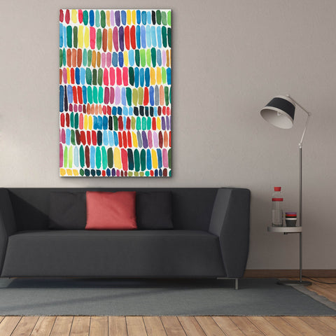 Image of 'Rainbow Marks I' by Regina Moore, Canvas Wall Art,40x60
