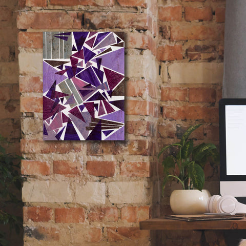 Image of 'Purple Dream I' by Regina Moore, Canvas Wall Art,12 x 16