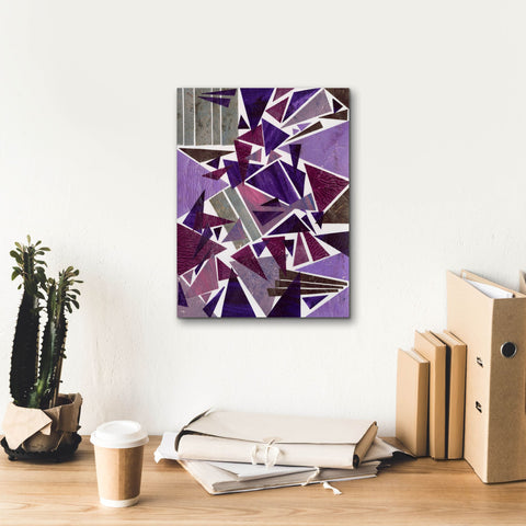 Image of 'Purple Dream I' by Regina Moore, Canvas Wall Art,12 x 16