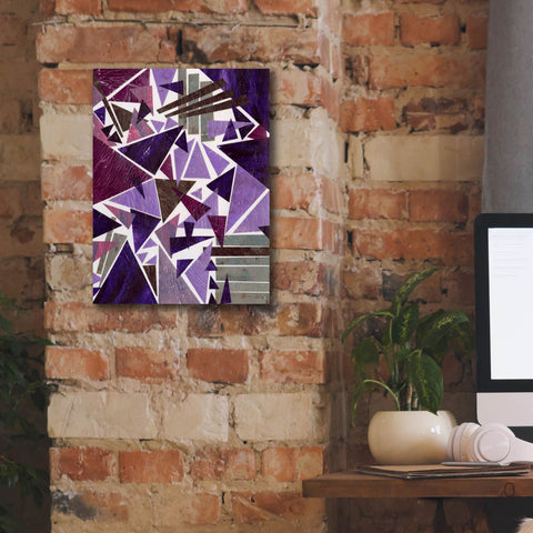 Image of 'Purple Dream II' by Regina Moore, Canvas Wall Art,12 x 16