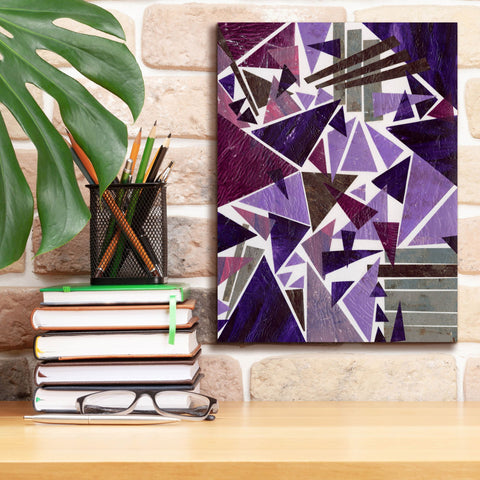 Image of 'Purple Dream II' by Regina Moore, Canvas Wall Art,12 x 16