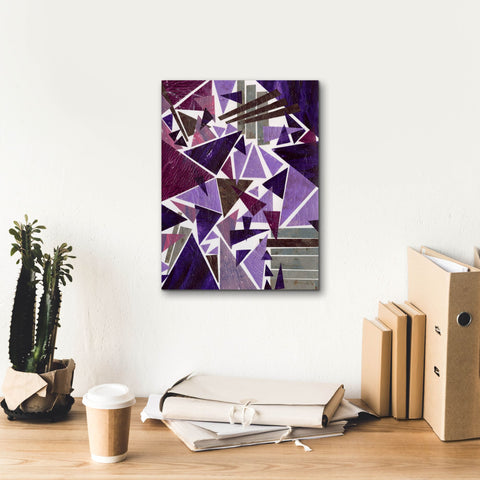 Image of 'Purple Dream II' by Regina Moore, Canvas Wall Art,12 x 16