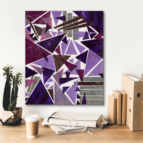 Image of 'Purple Dream II' by Regina Moore, Canvas Wall Art,20 x 24