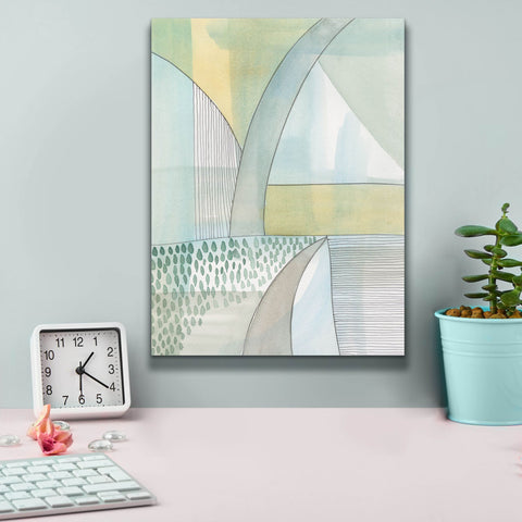 Image of 'Mint Reflection II' by Regina Moore, Canvas Wall Art,12 x 16