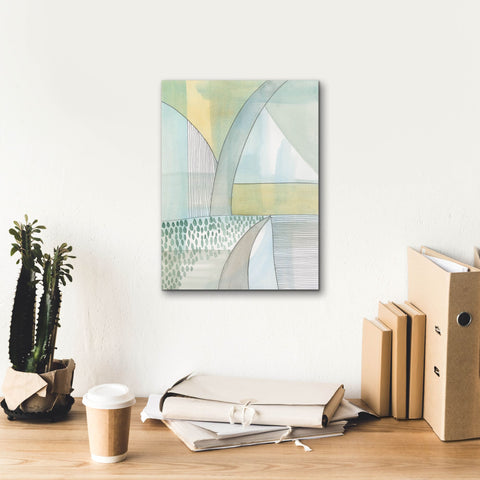 Image of 'Mint Reflection II' by Regina Moore, Canvas Wall Art,12 x 16