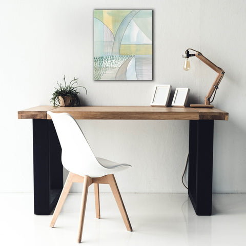 Image of 'Mint Reflection II' by Regina Moore, Canvas Wall Art,20 x 24