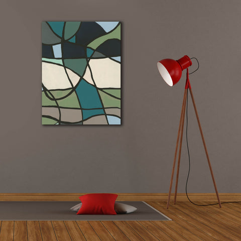 Image of 'Multicolor Stained Glass I' by Regina Moore, Canvas Wall Art,26 x 34