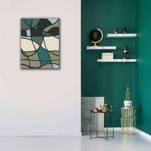 Image of 'Multicolor Stained Glass I' by Regina Moore, Canvas Wall Art,26 x 34