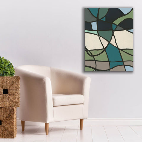 Image of 'Multicolor Stained Glass I' by Regina Moore, Canvas Wall Art,26 x 34