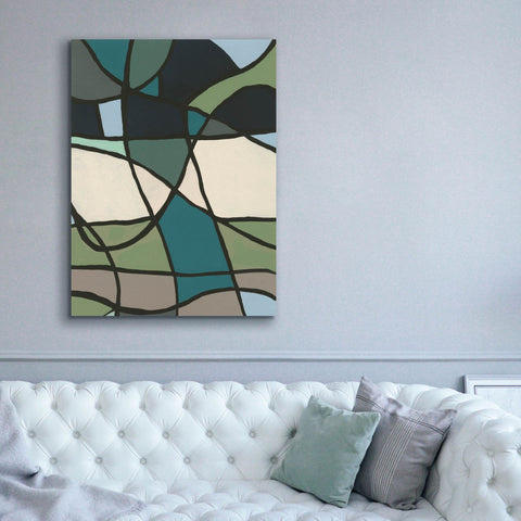 Image of 'Multicolor Stained Glass I' by Regina Moore, Canvas Wall Art,40x54