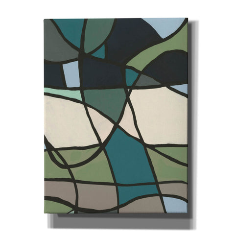 Image of 'Multicolor Stained Glass I' by Regina Moore, Canvas Wall Art