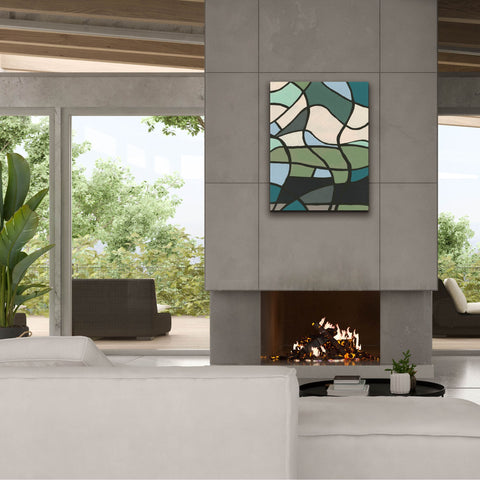 Image of 'Multicolor Stained Glass II' by Regina Moore, Canvas Wall Art,26 x 34