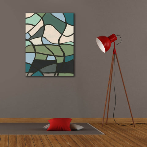 Image of 'Multicolor Stained Glass II' by Regina Moore, Canvas Wall Art,26 x 34