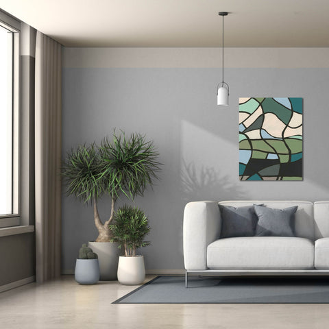 Image of 'Multicolor Stained Glass II' by Regina Moore, Canvas Wall Art,26 x 34