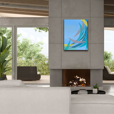 Image of 'Circulating Flow II' by Regina Moore, Canvas Wall Art,26 x 34