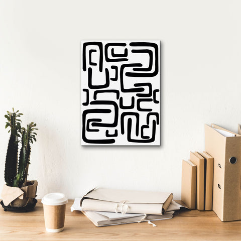 Image of 'Shuffle II' by Regina Moore, Canvas Wall Art,12 x 16