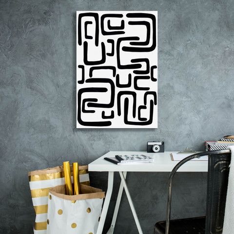 Image of 'Shuffle II' by Regina Moore, Canvas Wall Art,18 x 26