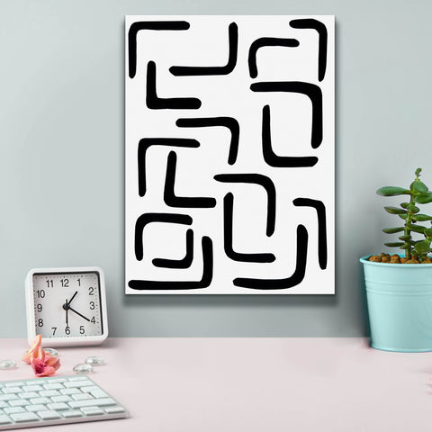 Image of 'Shuffle III' by Regina Moore, Canvas Wall Art,12 x 16