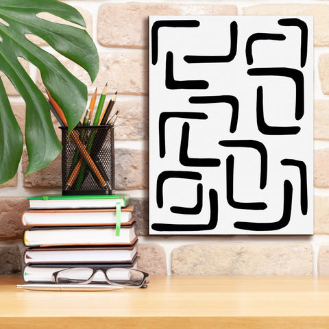 Image of 'Shuffle III' by Regina Moore, Canvas Wall Art,12 x 16