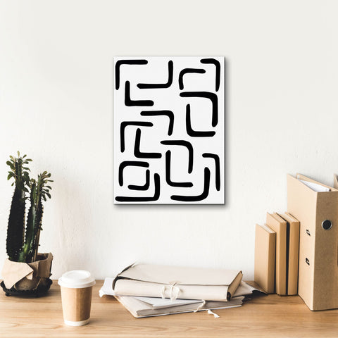 Image of 'Shuffle III' by Regina Moore, Canvas Wall Art,12 x 16