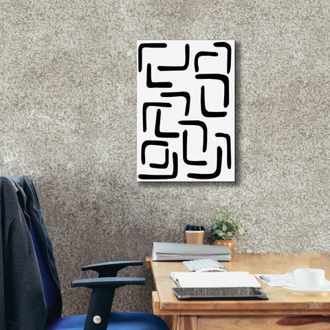 Image of 'Shuffle III' by Regina Moore, Canvas Wall Art,18 x 26